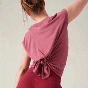 Athleta Exolore Open-Back tee